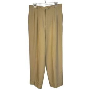 Talbots Women’s 100% Silk Dress Pants Sz. 16 Pleated Lined Professional